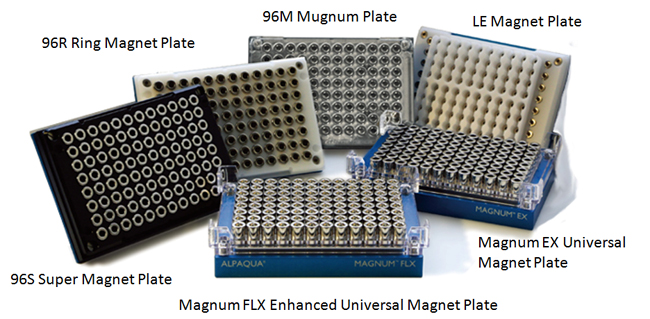 磁気ビーズ分離用マグネットプレート（96ウェルプレート用） | ワケン