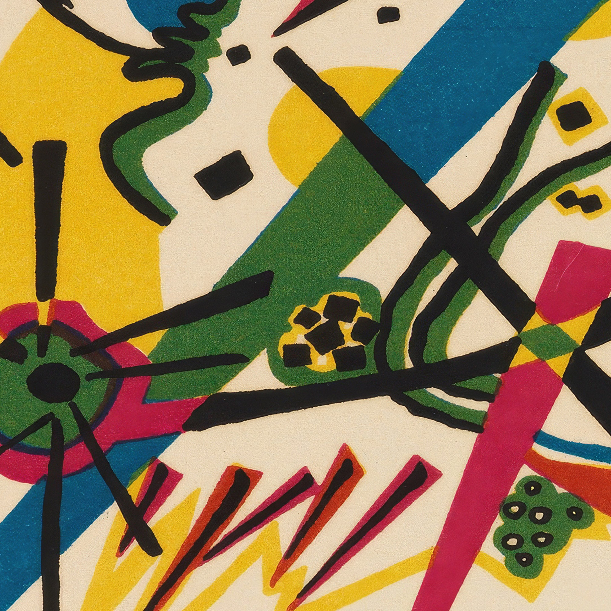 Small Worlds I (1922) - Wassily Kandinsky | High Quality Print