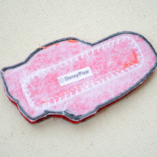 名札つけアップリケ/ペラッとネーム ディズニーシリーズ(カーズ