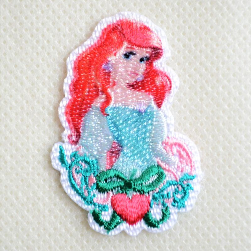 ワッペン アイロン ディズニー プリンセス リトル マーメイド アリエル