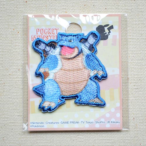 ワッペン ポケモン ポケットモンスター カメックス アイロン シール