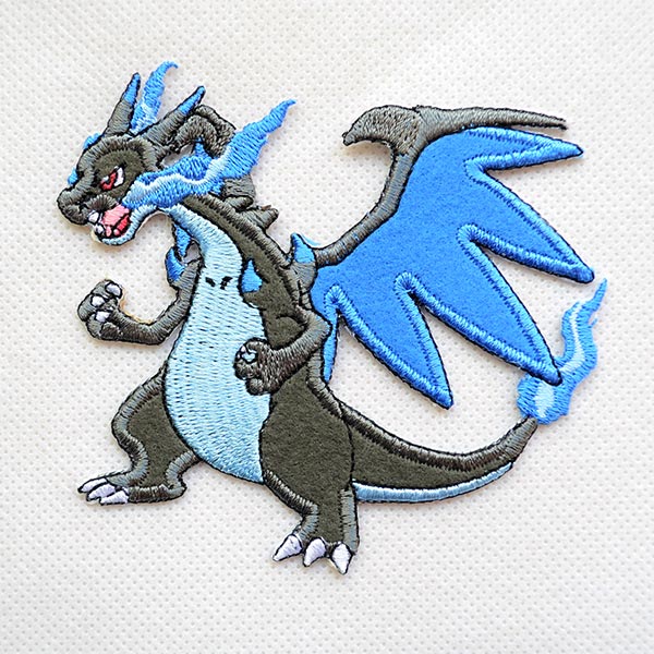 ワッペン ポケットモンスター メガリザードンX | ワッペン・アップリケ