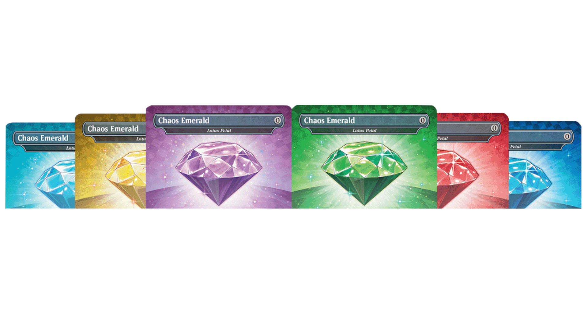 Rare Chaos Emerald Sonic MTG cards show Secret Lair is a lottery