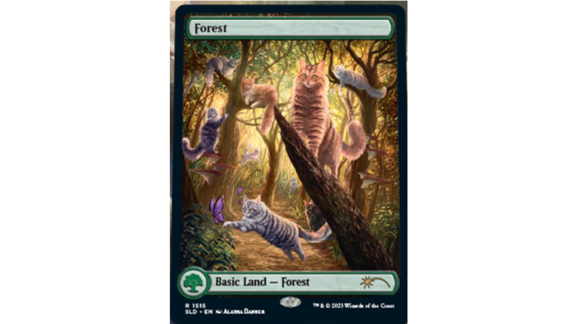 Cats and dogs MTG Secret Lair Commander deck has adorable lands