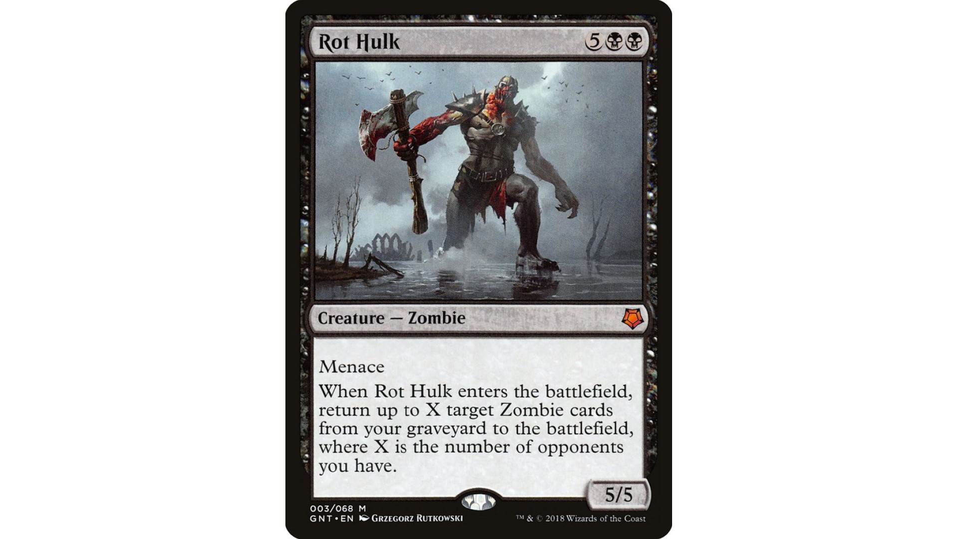Super rare zombie MTG card spikes in price by 143%