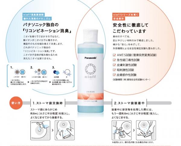 ニオフ消臭潤滑剤 つめかえ用 400mL / ウエル・カム サポートセンター