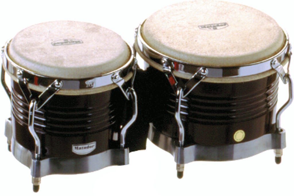 LP Matador M201 Bongos - Dark Brown/Chrome | Quality Sound & Style