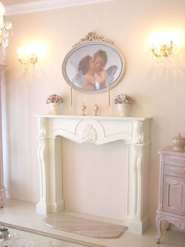 マントルピース シェル｜マントルピース｜輸入家具/ロココ調家具の