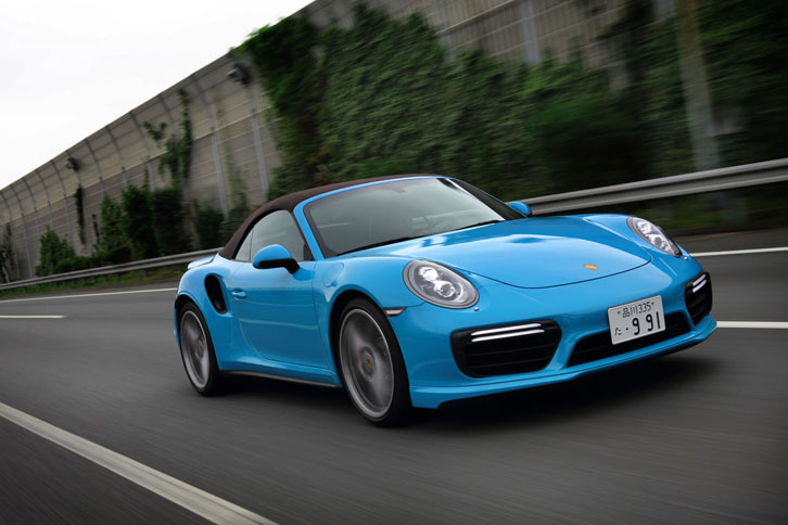 ポルシェ911ターボ カブリオレ（4WD/7AT）【試乗記】 たしなむように