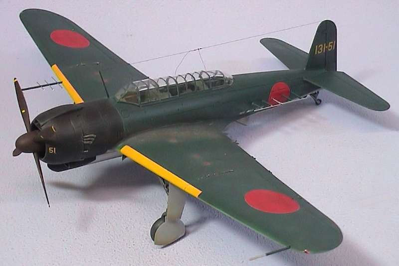 日本海軍艦上攻撃機 天山12型（ハセガワ 1/48） 飛行機プラモデル製作