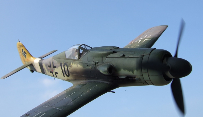 2017年3月号 ＞ 飛行機プラモデル製作 ＞ フォッケウルフ Fw190D