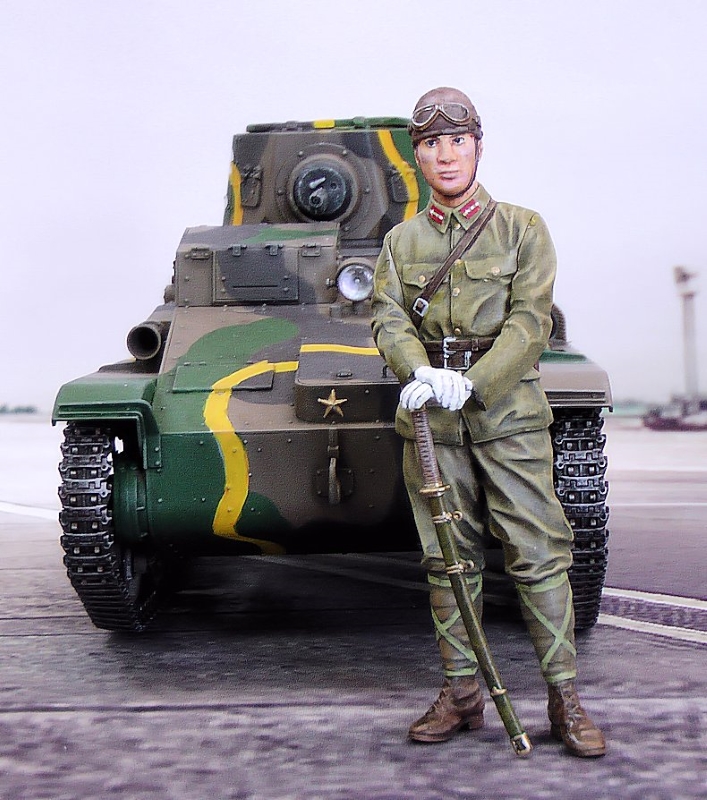 日本陸軍94式軽装甲車後期改修型 (タコム1/16) 日本陸軍戦車指揮官