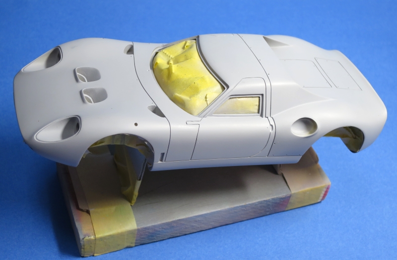 インターアライド製1/24プリンスR380黄1966日本GP生沢徹