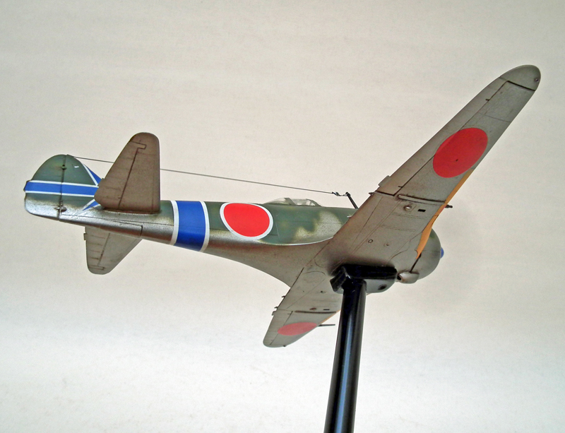 日本陸軍二式戦闘機「鍾馗」(ハセガワ1/72)＞飛行機プラモデル製作