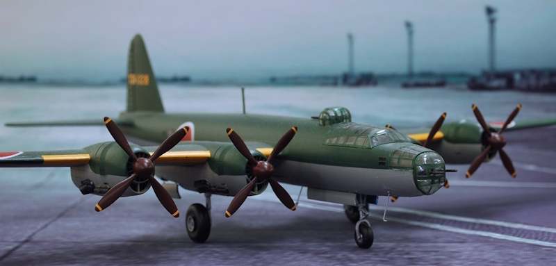 日本海軍陸上攻撃機連山 ( ハセガワ 1/72)＞ 誌上個展＞2024年6月号