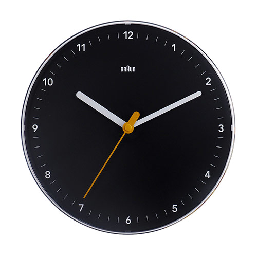 Wall Clock BC26 W/B ウォールクロック 静音 デザイン