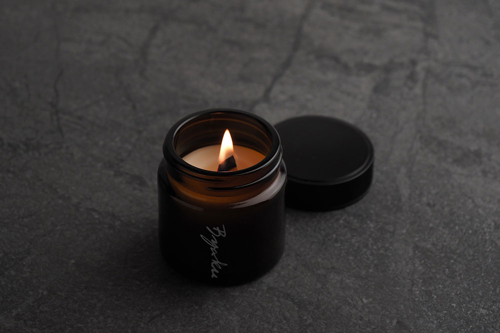 Byaku Flamme Parfumée ビャク アロマキャンドル / byaku