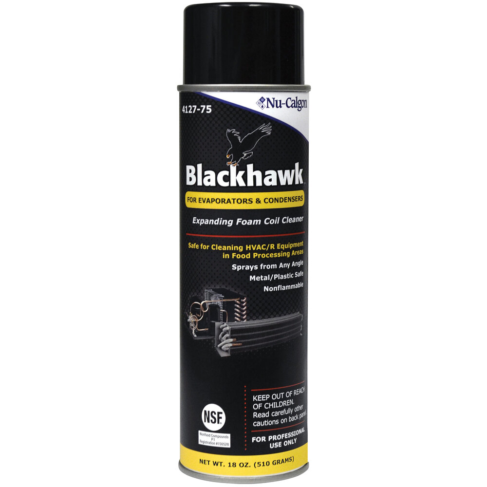 Nu-Calgon 4127-75 18 oz. Blackhawk Expanding Foam Aerosol Coil Cleaner