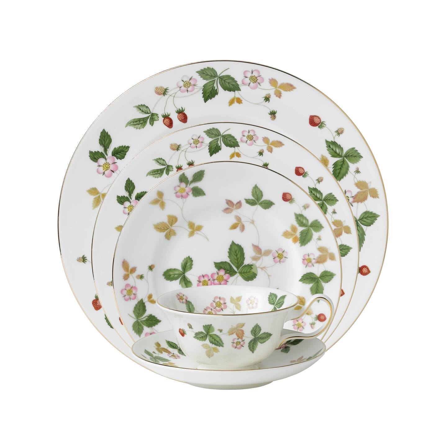 Wild Strawberry 5-Piece Place Setting | Wedgwood
