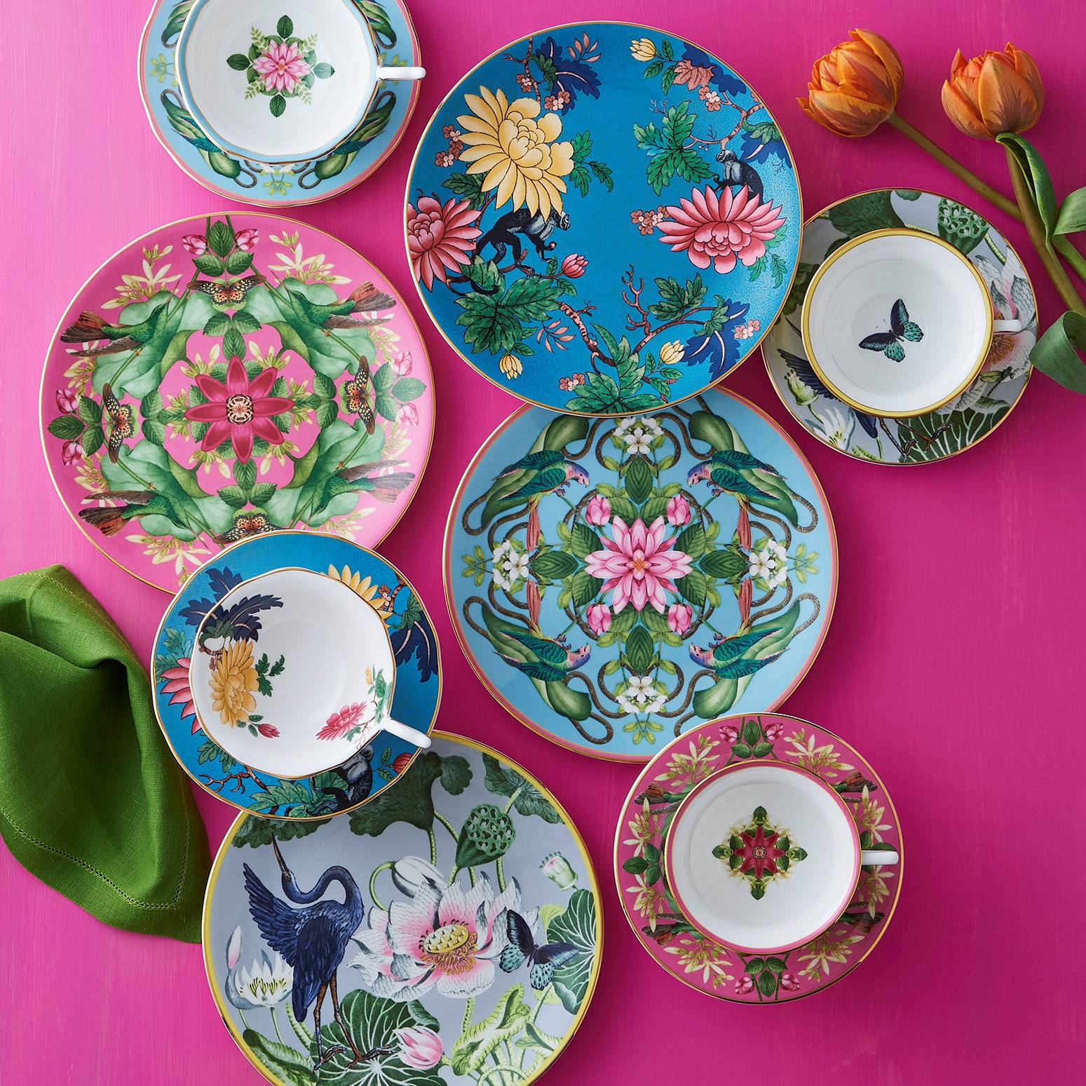 ワンダーラスト メナジェリィ 20cm プレート|WEDGWOOD公式オンラインストア