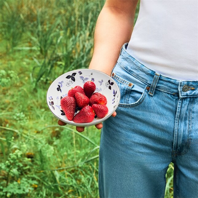 ストロベリー インクブルー ボウル18cm|WEDGWOOD公式オンラインストア