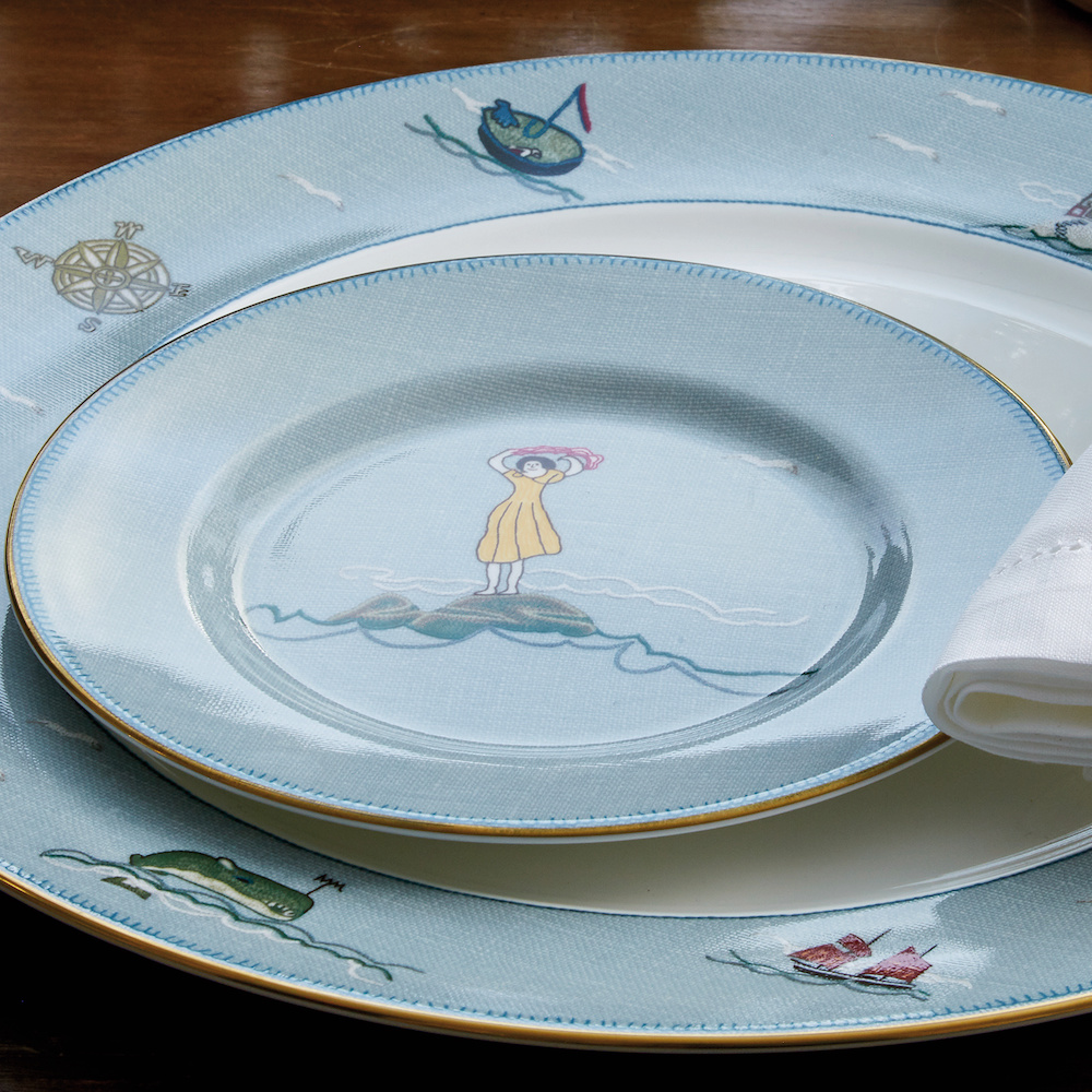 セイラーズ フェアウェル by Kit Kemp プレート 18cm|WEDGWOOD公式