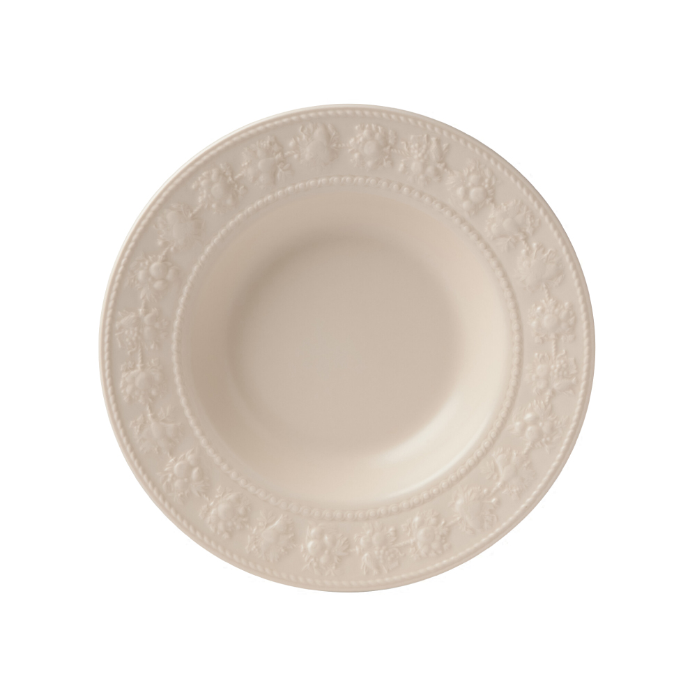フェスティビティ アイボリー スーププレート 23cm|WEDGWOOD公式