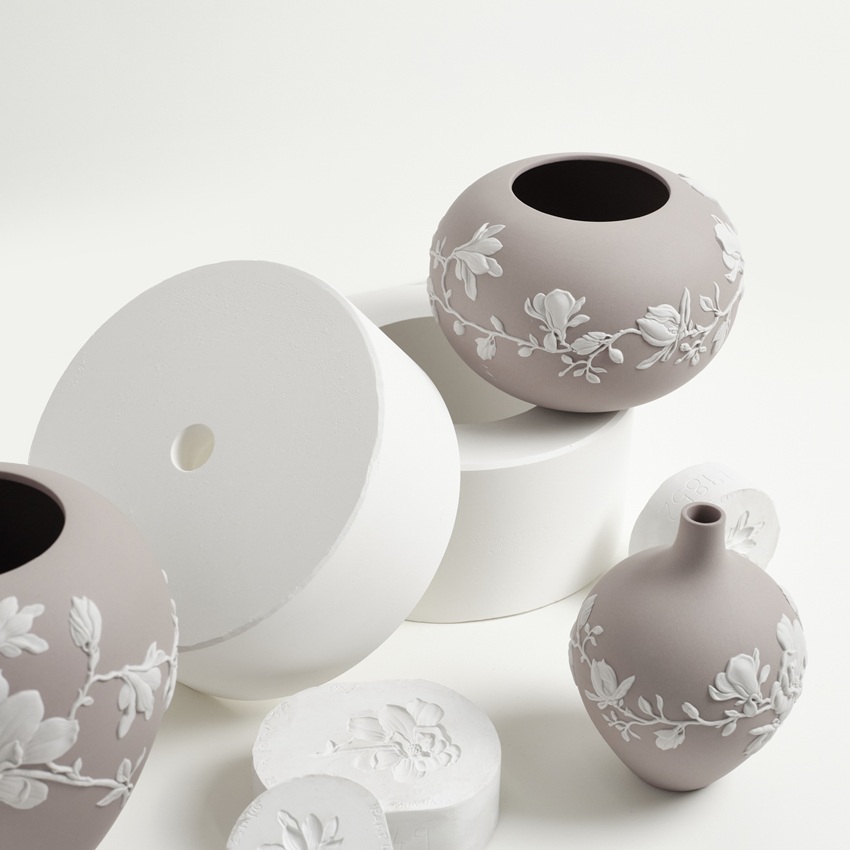 マグノリア ブロッサム 一輪挿し ミンク|WEDGWOOD公式オンラインストア