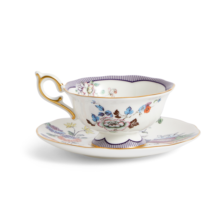 ワンダーラスト フォーチュン ティーカップ&ソーサー|WEDGWOOD公式