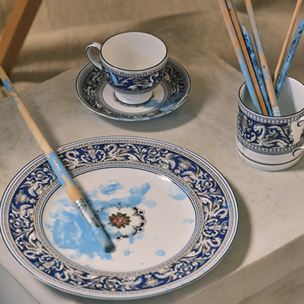 フロレンティーン マリン ティーカップ&ソーサー (リー)|WEDGWOOD公式