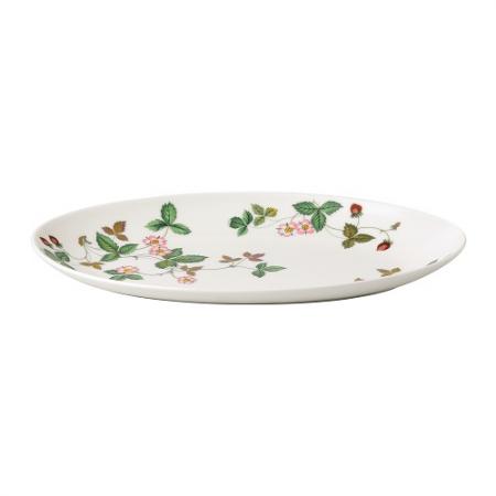 ワイルド ストロベリー カジュアル オーバルディッシュ 26cm|WEDGWOOD