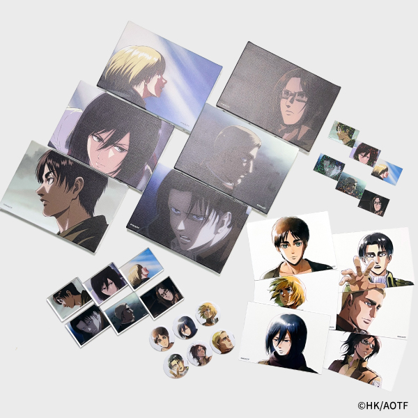 TVアニメ『進撃の巨人』WIT STUDIOが送る新作グッズ ≪Visual Art
