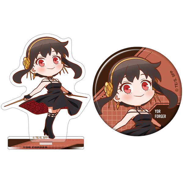 SPY×FAMILY アクリルスタンド＆缶バッジセット ヨル - WITSTUDIO