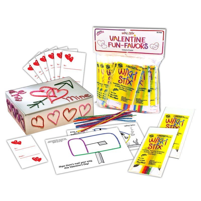 Valentine Box & Fun Favors | Wikki Stix