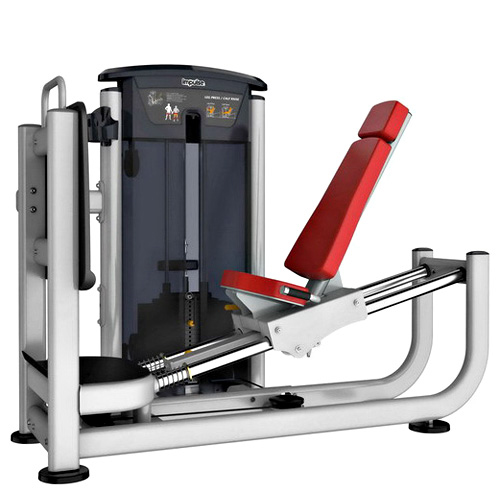 レッグプレス | フットプレートを足で押し上げることにより、大腿四頭