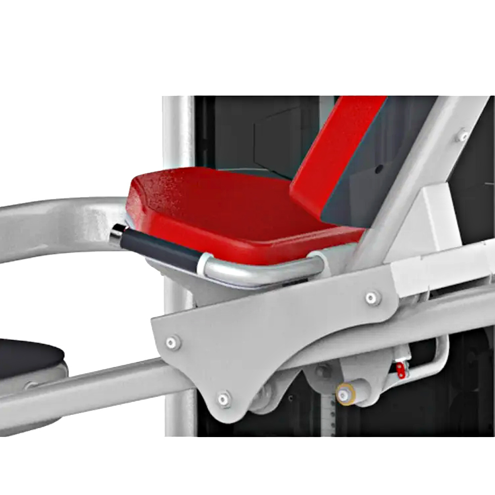 レッグプレス | フットプレートを足で押し上げることにより、大腿四頭