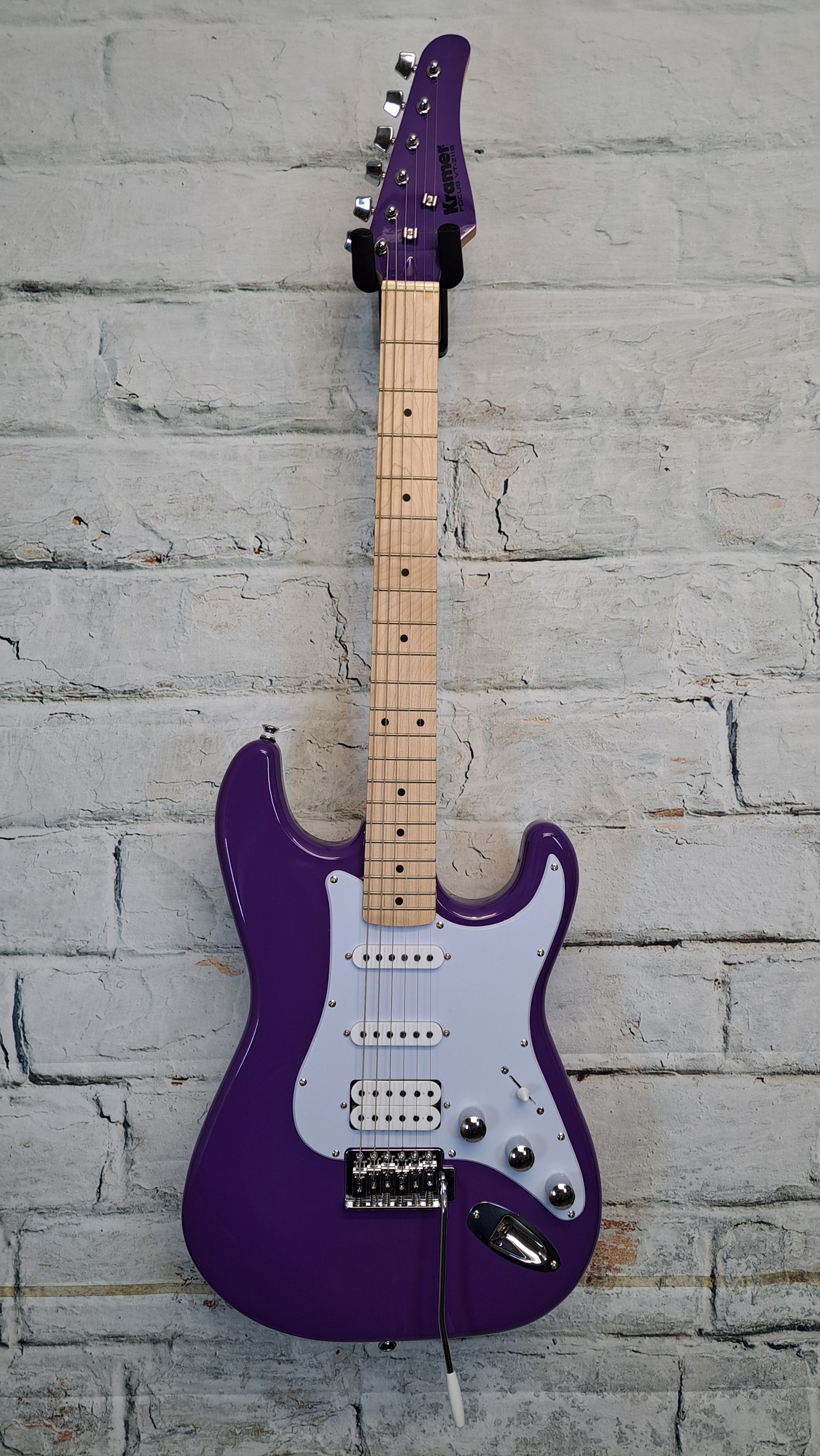 Kramer Focus VT-211S Strat-Style - Purple – Will West Music and Sound