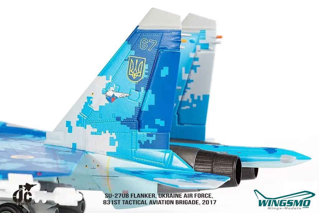 JC Wings Ukrainian Air Force Sukhoi Su-27 Flanker JCW-72-SU27-012