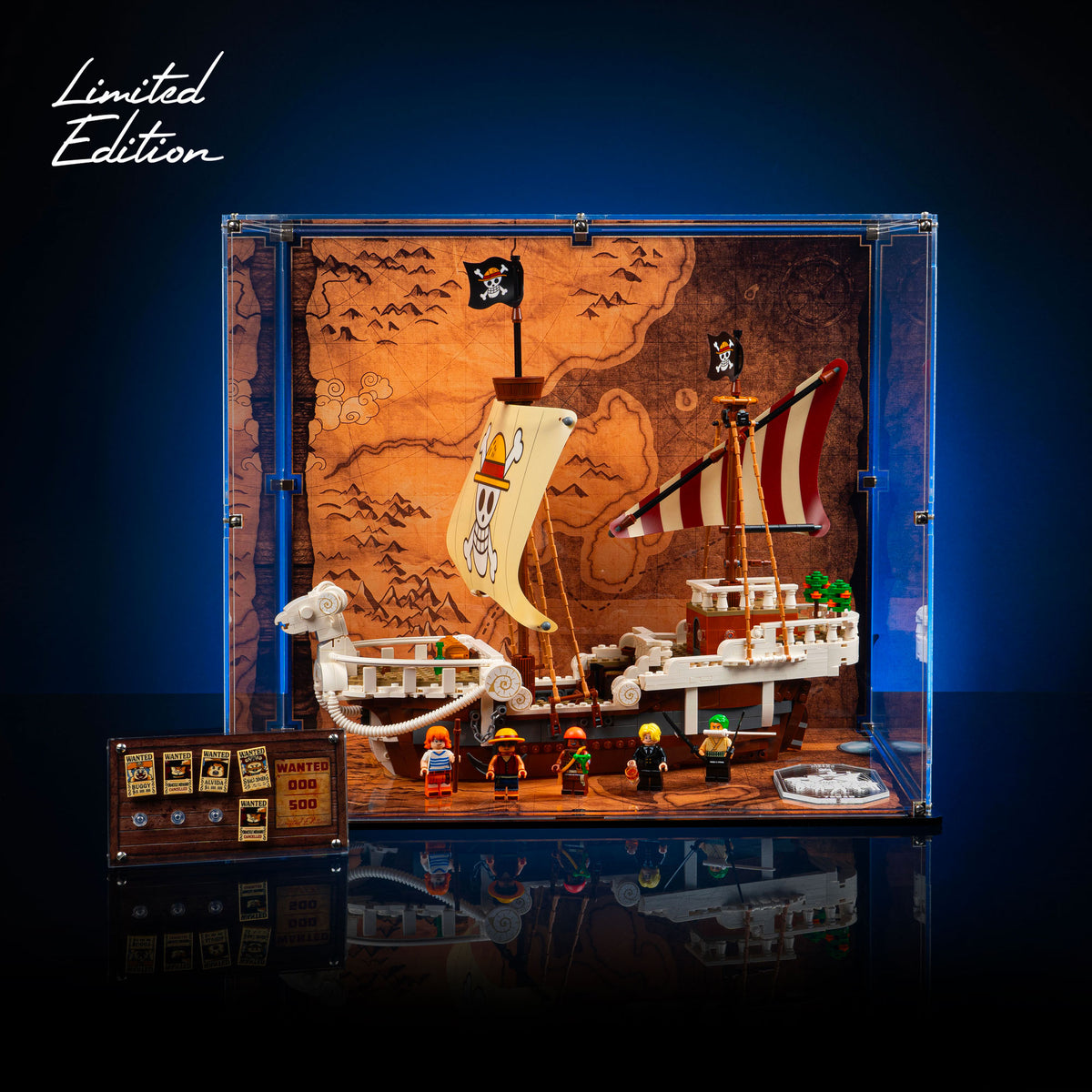Limited Edition Display Case for LEGO® One Piece: The Going Merry