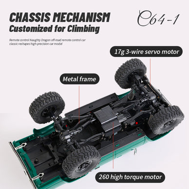 C64-1 - RTR - Green – WPL RC Official Store