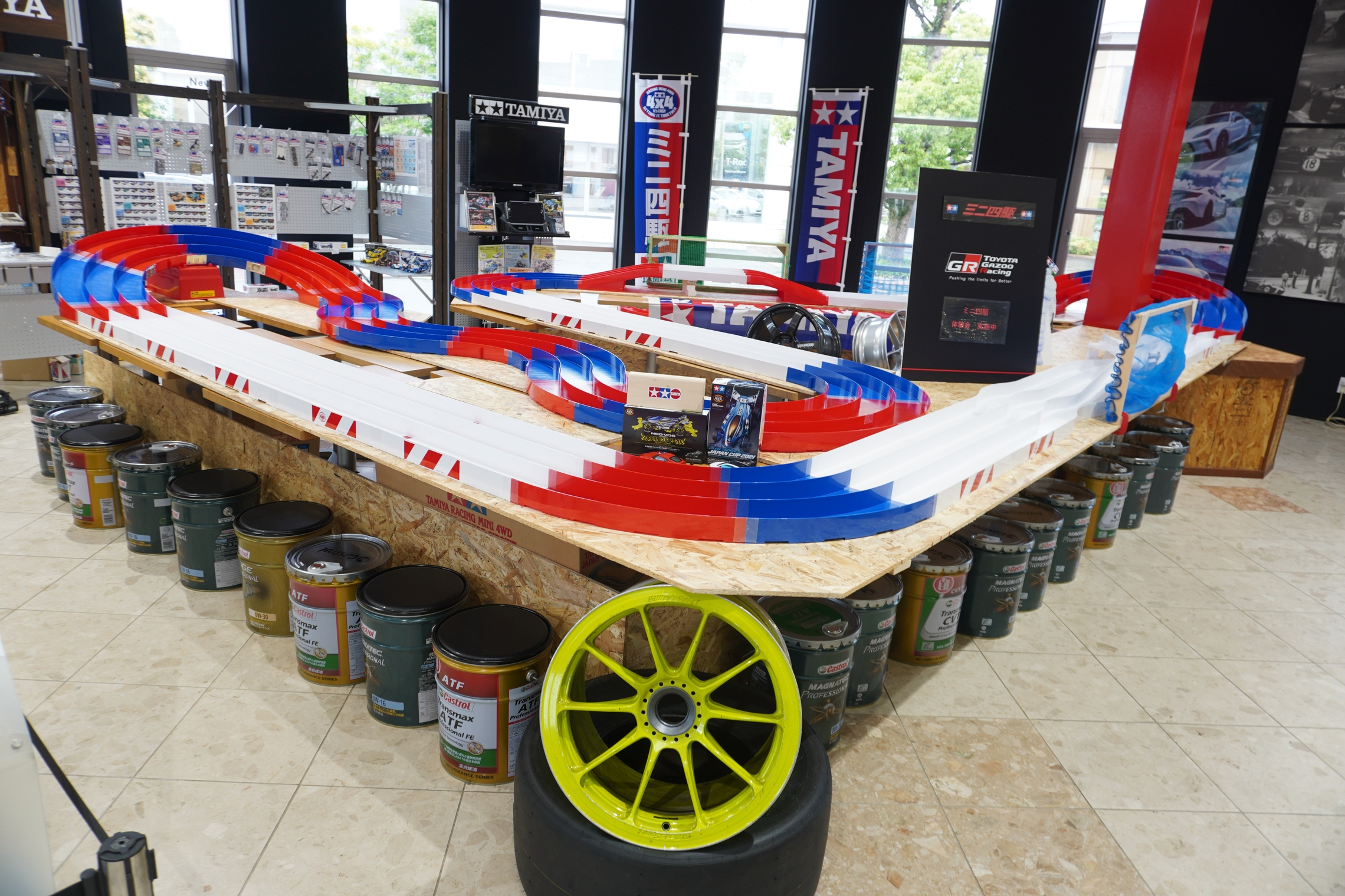 TAMIYAミニ四駆サーキットがオープン🏎