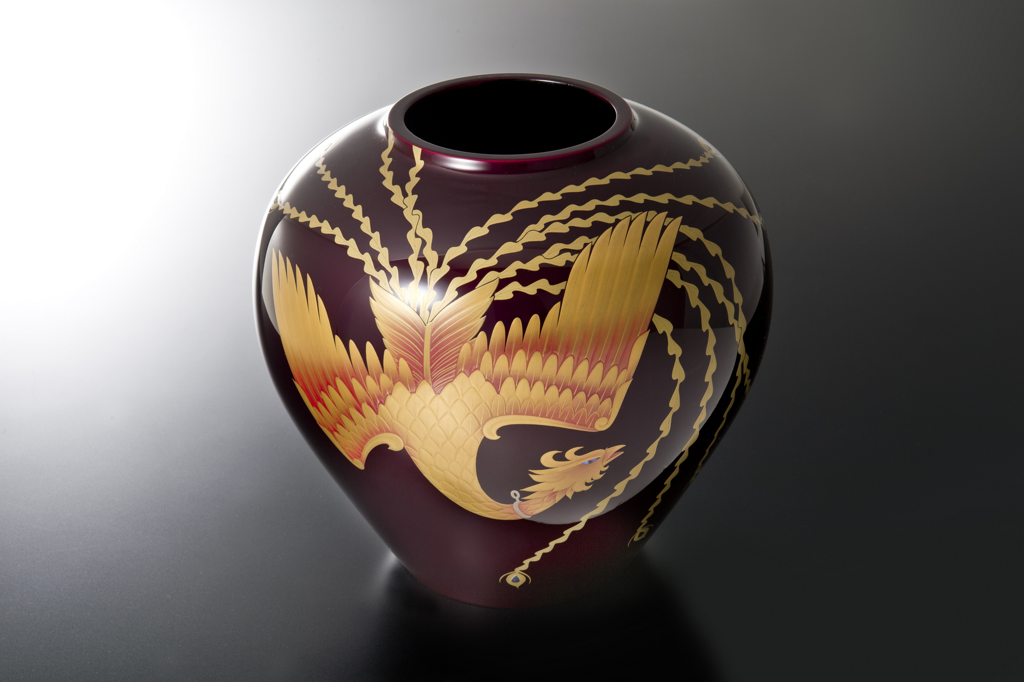 金胎花瓶（8寸） | 東北工芸製作所 「玉虫塗総本舗」