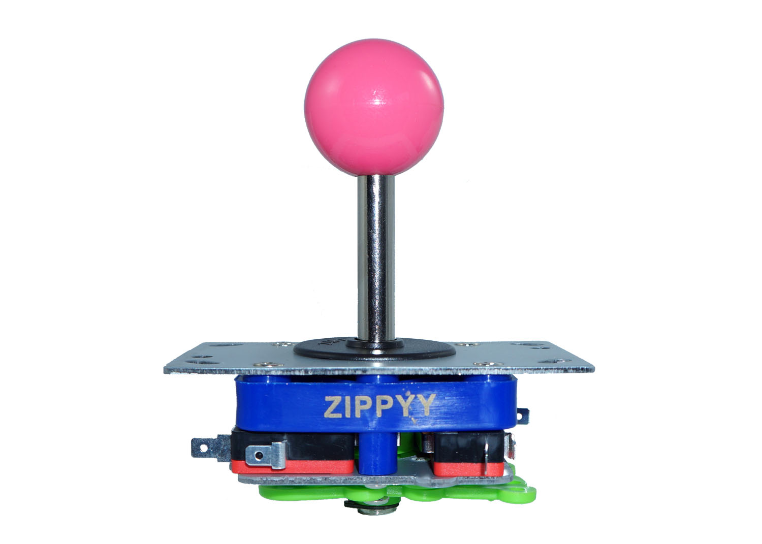 Zippyy Joystick 2-4-8-way with Pink Ball Top