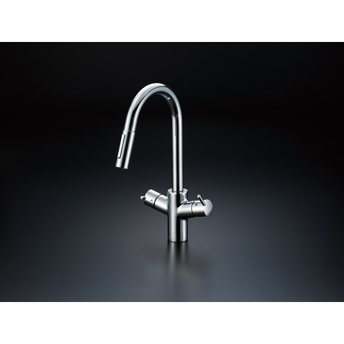 メイスイ ビルトイン浄水器切替式混合水栓（カートリッジ付） 【M-85