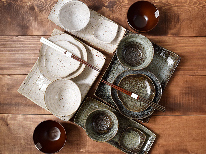 新生活のスタートに。モダンな和食器セット