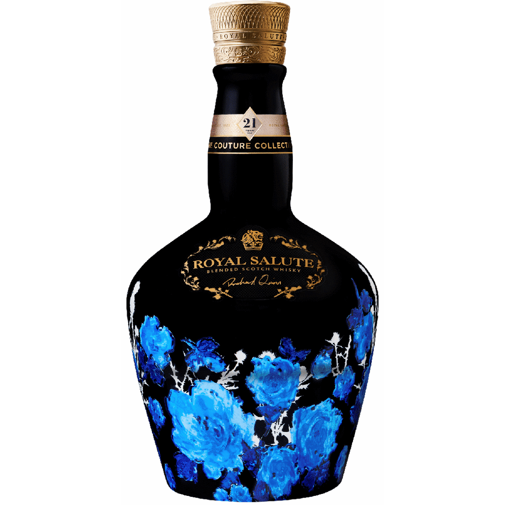 Chivas Royal Salute 21 Year Richard Quinn Edition Scotch Black