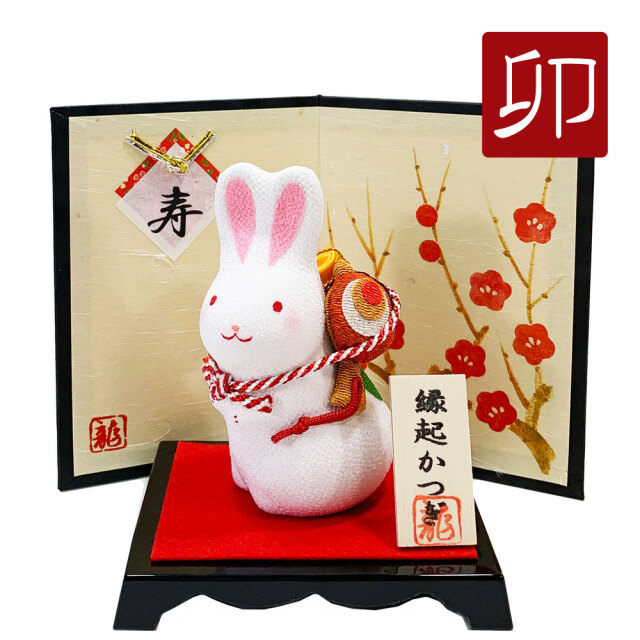 うさぎの花魁 うさぎの花魁 創作ちりめん人形 ちりめんうさぎ人形 古布