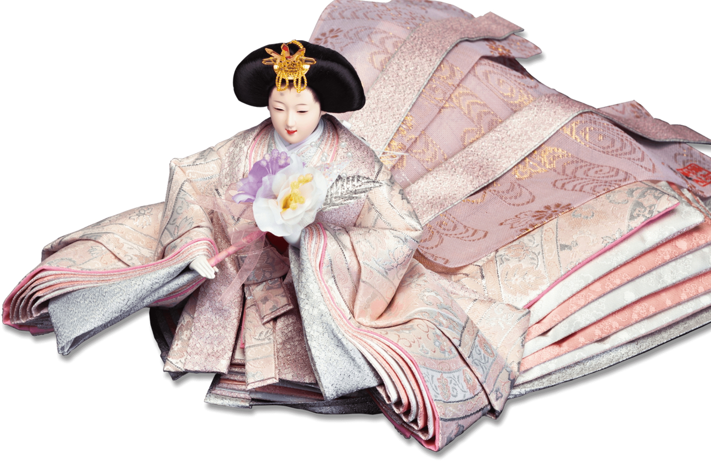 東玉の雛人形｜伝統美を彩る洗練の色「人形師：東之華」のお雛様