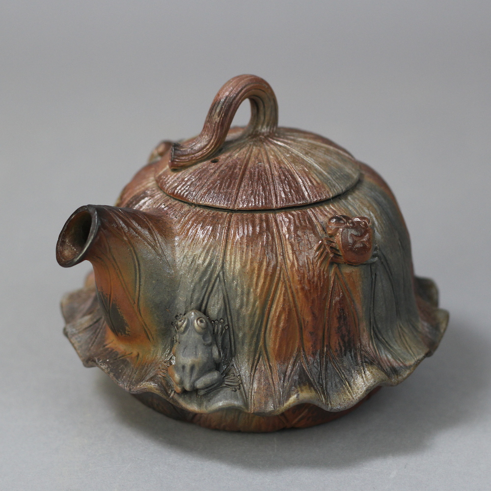 蓮と蟹のシリーズ | 備前焼窯元 小西陶古