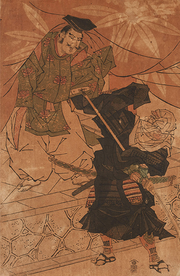 勝川派 作 「弁慶」（武者絵）／ホームメイト